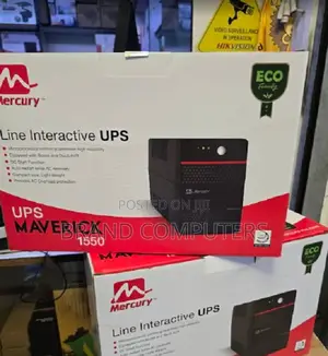 Mercury Maverick 1550 Ups Offline 1550va/930w 4x Uk Sockets
