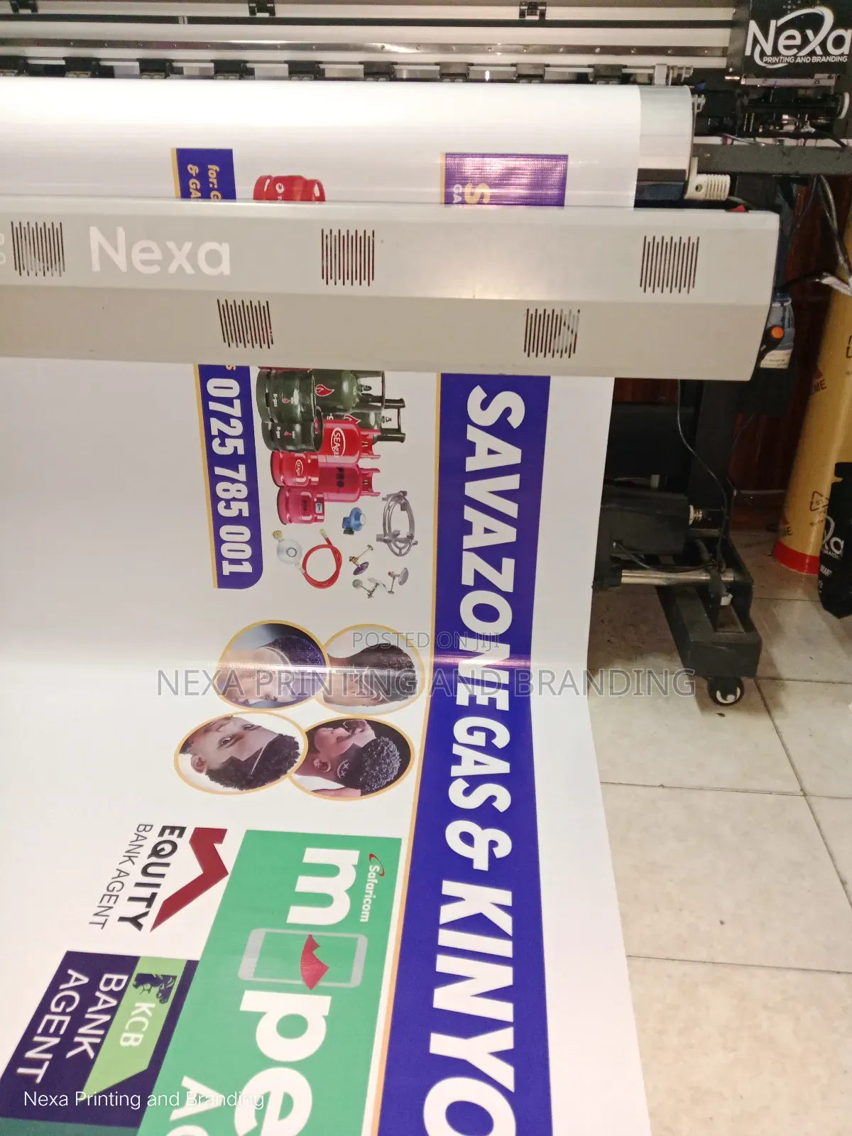 Gas Refilling Shops Banner + Stickers Banner