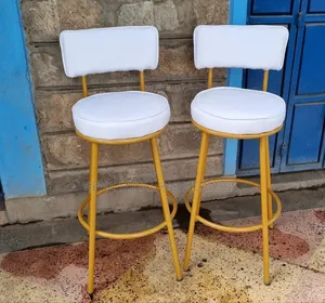 Kitchen Counter Stools With Faux Fabric