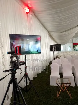 55inch Tv Screen Hire Set Up for Outdoor. High Quality