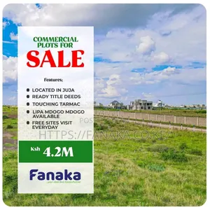 Land for Sale in Juja, Touching Tarmac ^Jm