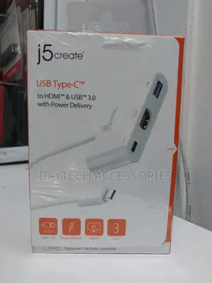J5create Usb Type-C to Hdmi and Usb-a 3.0 With Pd 100w