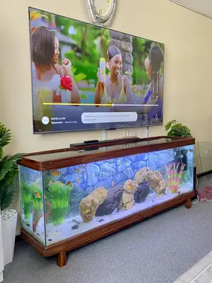 Built From Treated Mvule – Tv Aquarium Perfection
