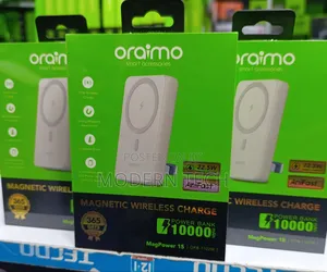 Oraimo Magpower 15 10000mah Wireless and Wired Power Bank