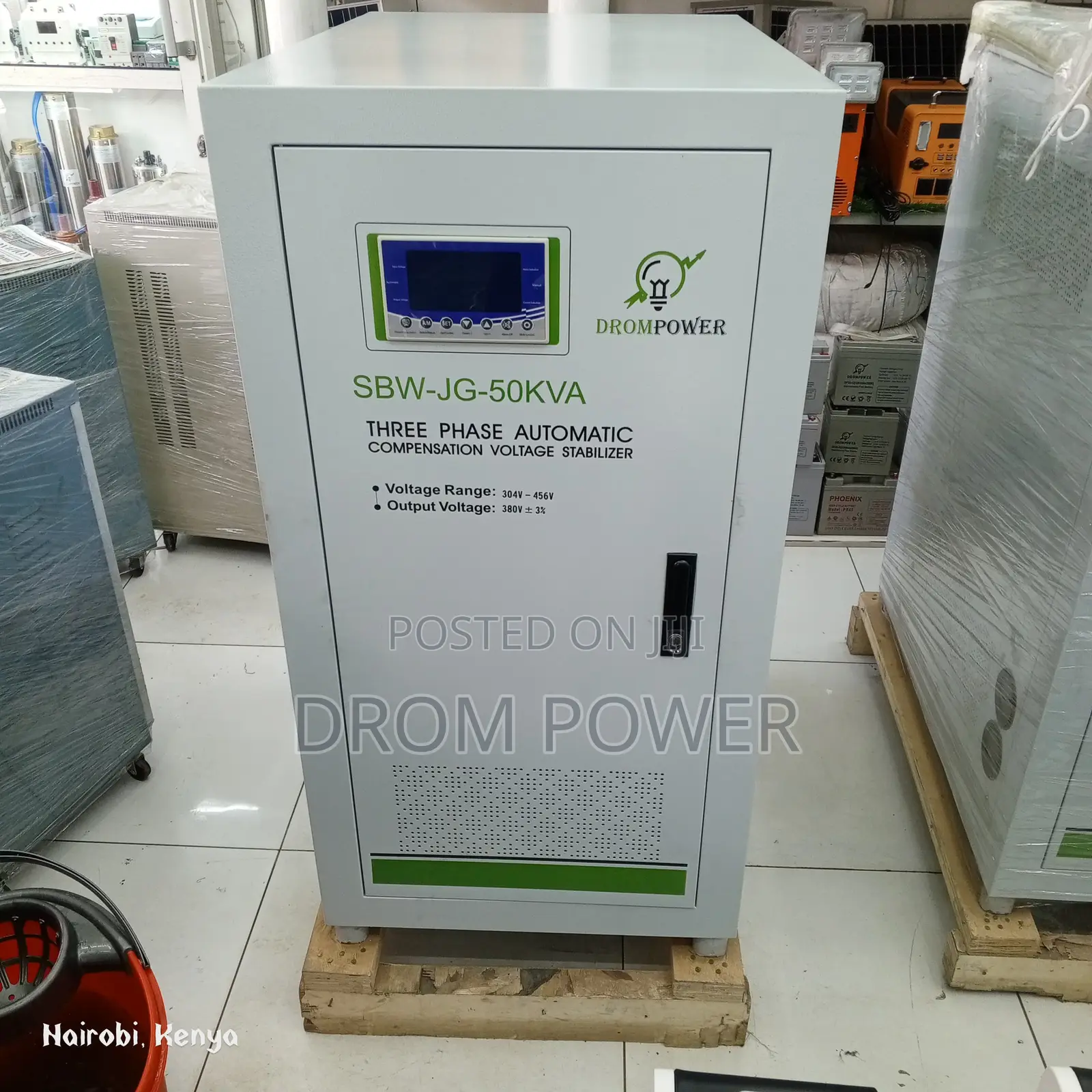 Drom Voltage Stabilizer 50kw 3phase