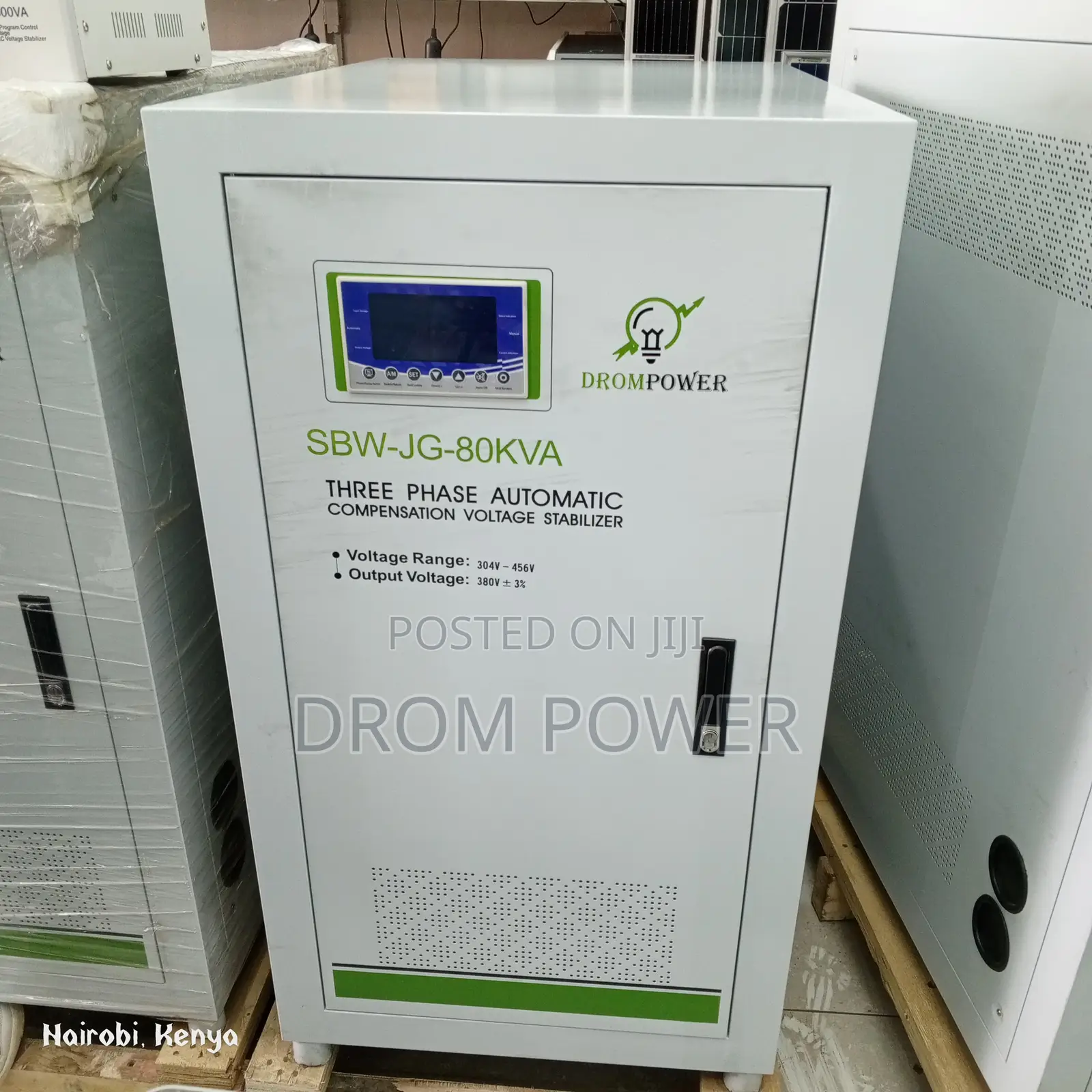 Drom Voltage Stabilizer 80kw 3phase