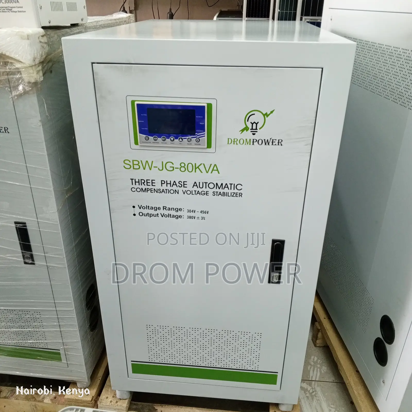 Drom Voltage Stabilizer 80kw 3phase