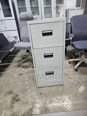 Steel Filing Cabinet Three Drawers