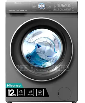 New Hisense Washing Machine
Front Load 12kg Wash and Spin