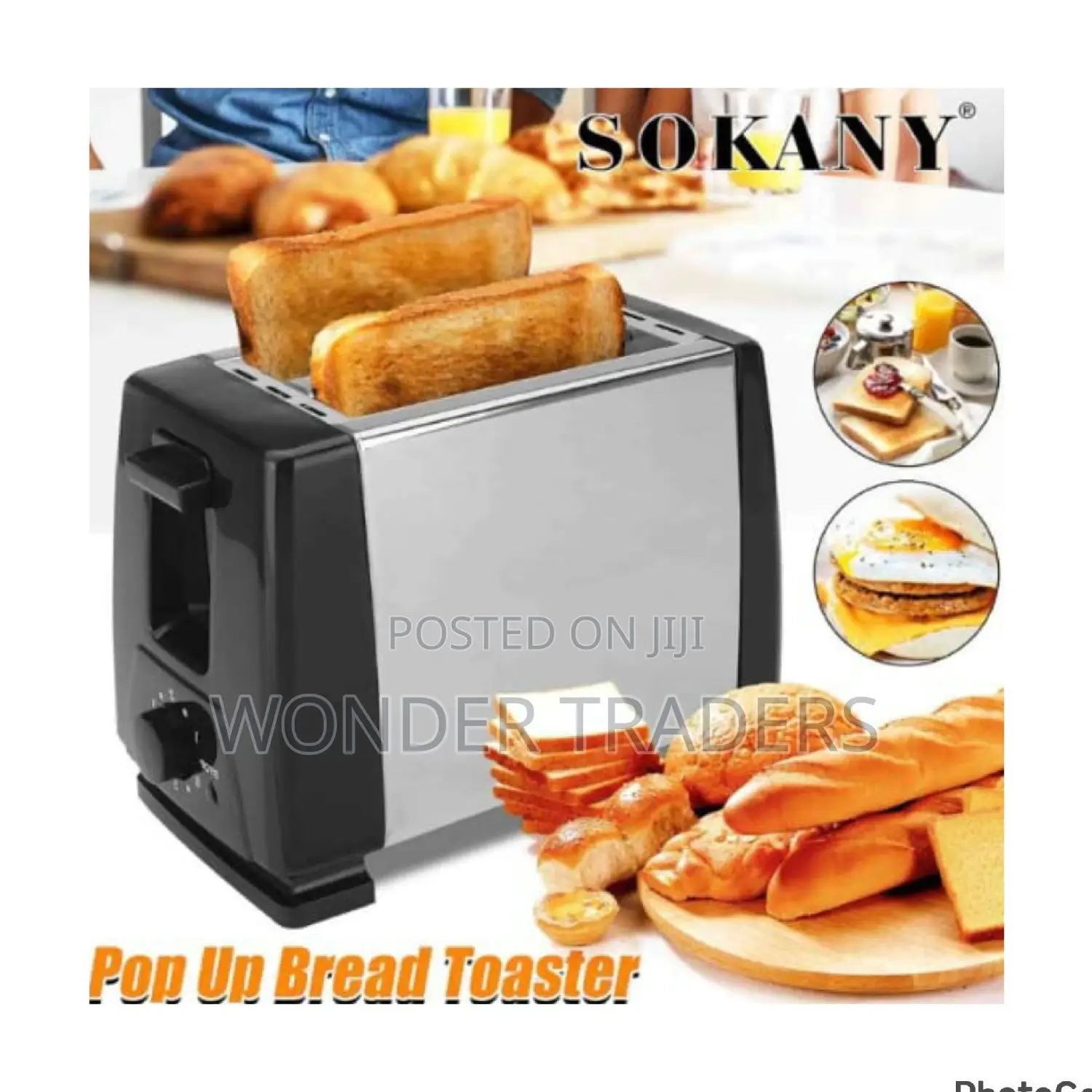 Sokany Pop Up Toaster