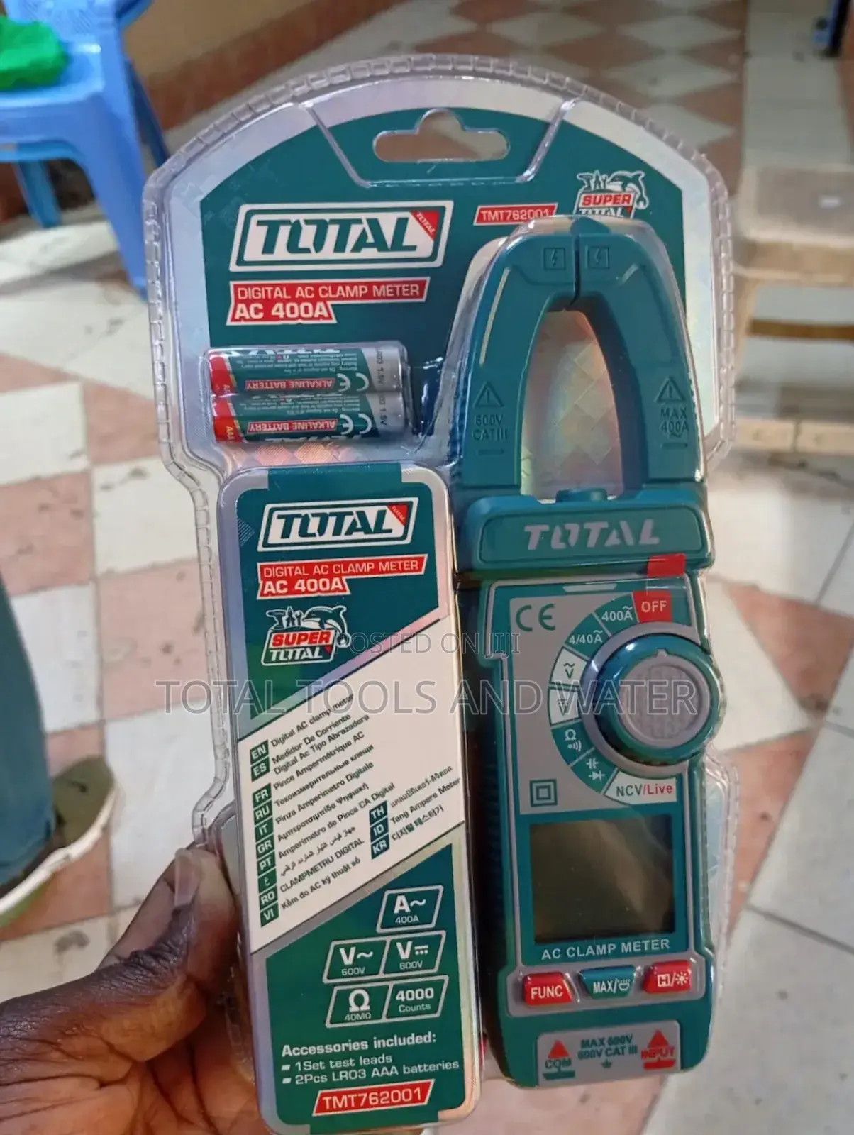 Digital Display Clamp Meter 40megaohms 400a