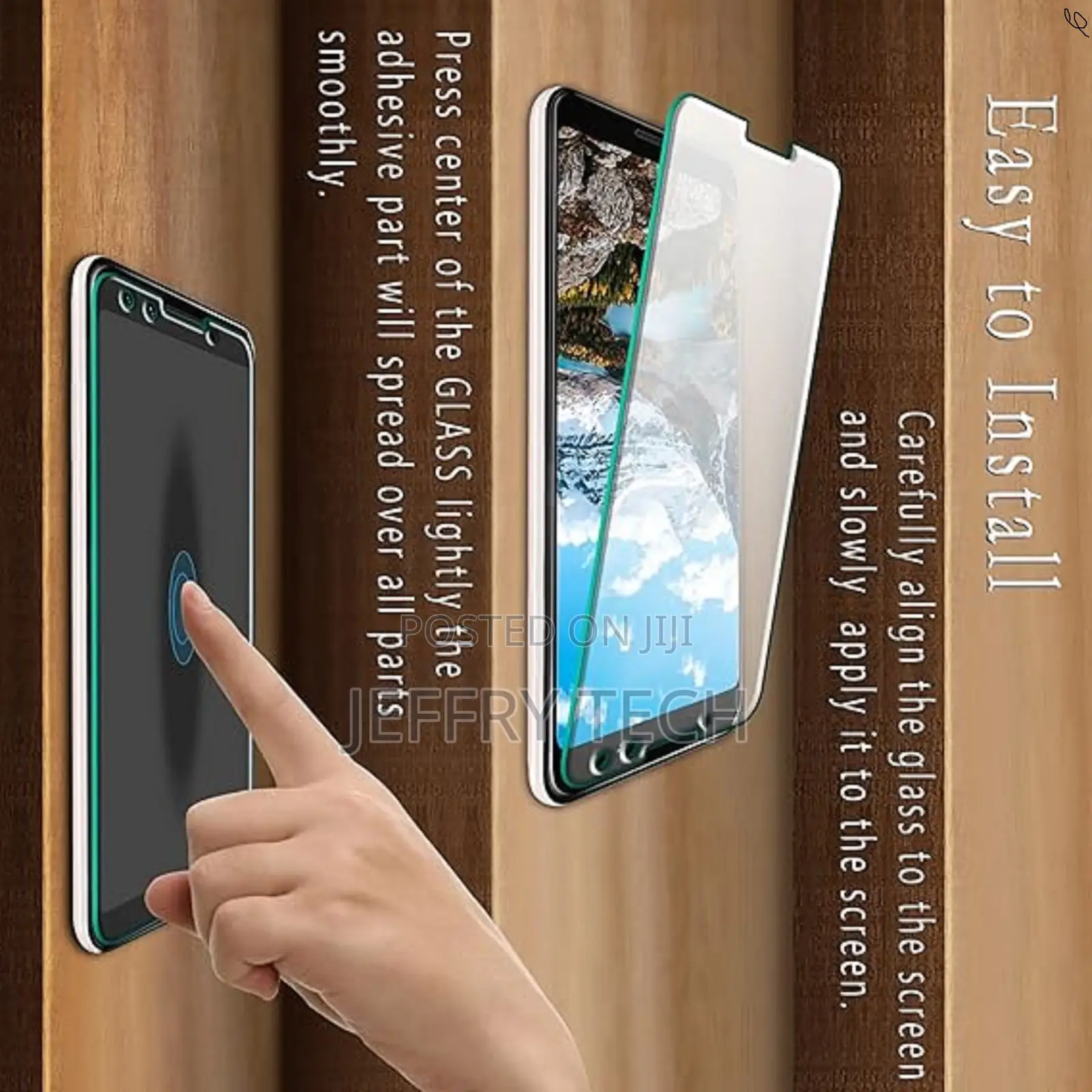 Hptech Og Google (Pixel 3) Tempered Glass Screen Protector