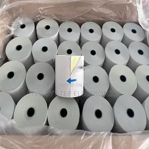 80mm by 80mm by 13mm Thermal Rolls Papers- White
