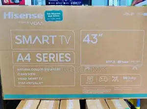 Tv Hisense 43 A4 Smart Tv, Dobly Audio; Brand New