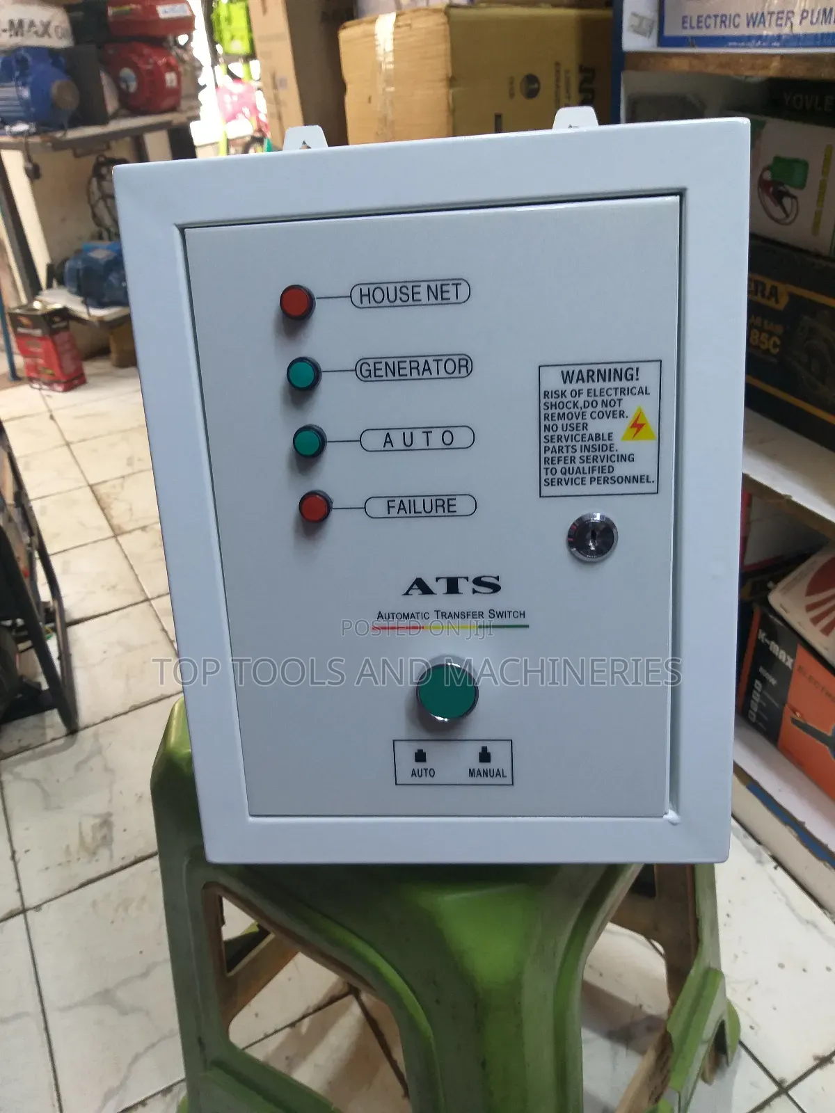 Dual Phase Both 3 and Single Phase Generator A.T.S