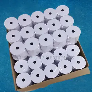 Inexpensive 50 PCS/Rolls 80mm by 80mm Pos Thermal Paper Roll