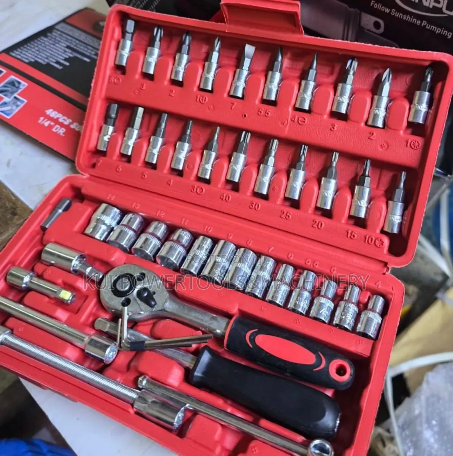 46 Pc Socket Wrench Set/ Socket Wrench Set