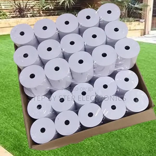 Stable Printing 80mm by 80mm Pos Thermal Paper Rolls