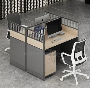 Workstation:Office Modular Workstation Table for 2-People