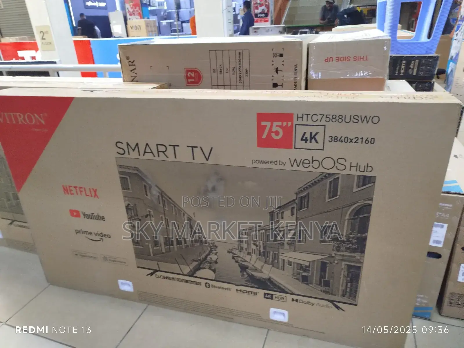 Vitron 75 Inch Smart Webos Tv