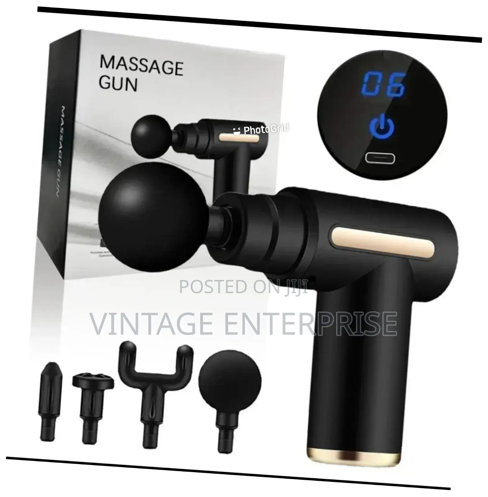 5in1 Portable Massage Gun