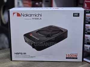 Nakamichi 1500watt Tri-Port Active Bass Underseat Subwoofer