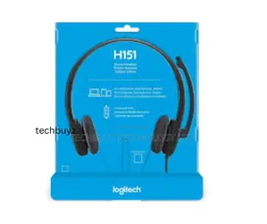 Logitech H151 Wired Headset,Stereo Headphone Noisecancelling