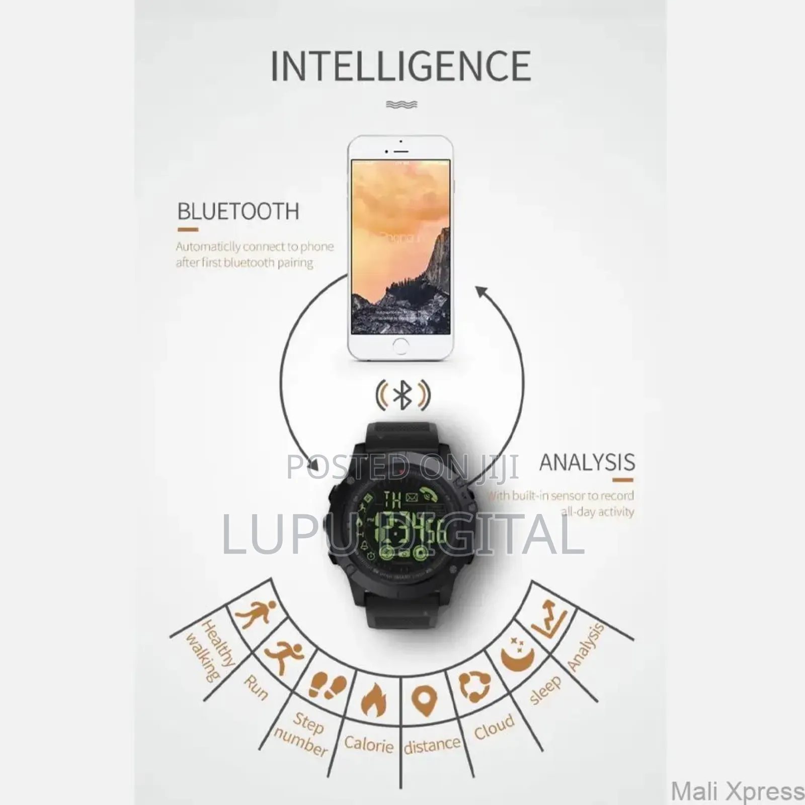 Spovan Waterproof Watch