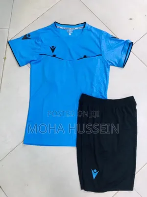Blue Referee Uniforms (Macron)