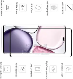 Zubitech for Honor X9c Screen Protector Tempered Glass