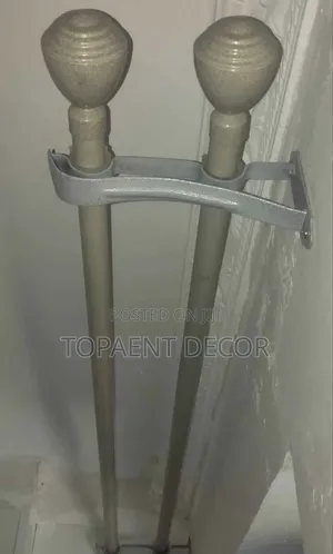 High Quality Jua Kali Off White Durable,Strong Curtain Rods