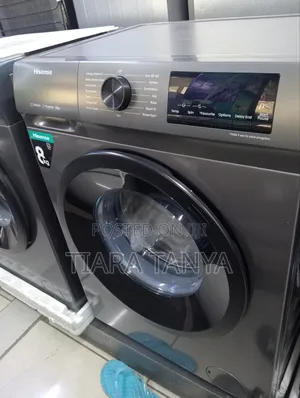 Hisense 8kg Front Load Washing Machine Grey