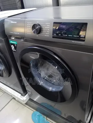 Hisense 8kg Front Load Washing Machine Grey