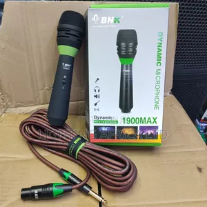 BNK Wired Quality Microphone 10m Quality Mic Cable