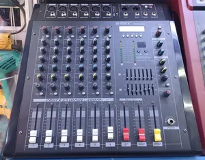 6 Channels Max Powered Mixer Usb/Bt