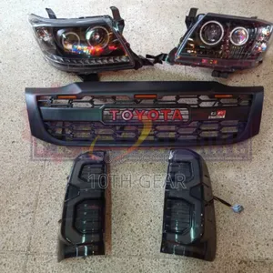 Hilux 2012 Grille Headlight and Taillight Set