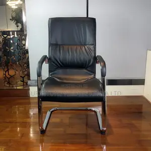 Office Chair: Pu Leather Minimal Design Office Task Chair
