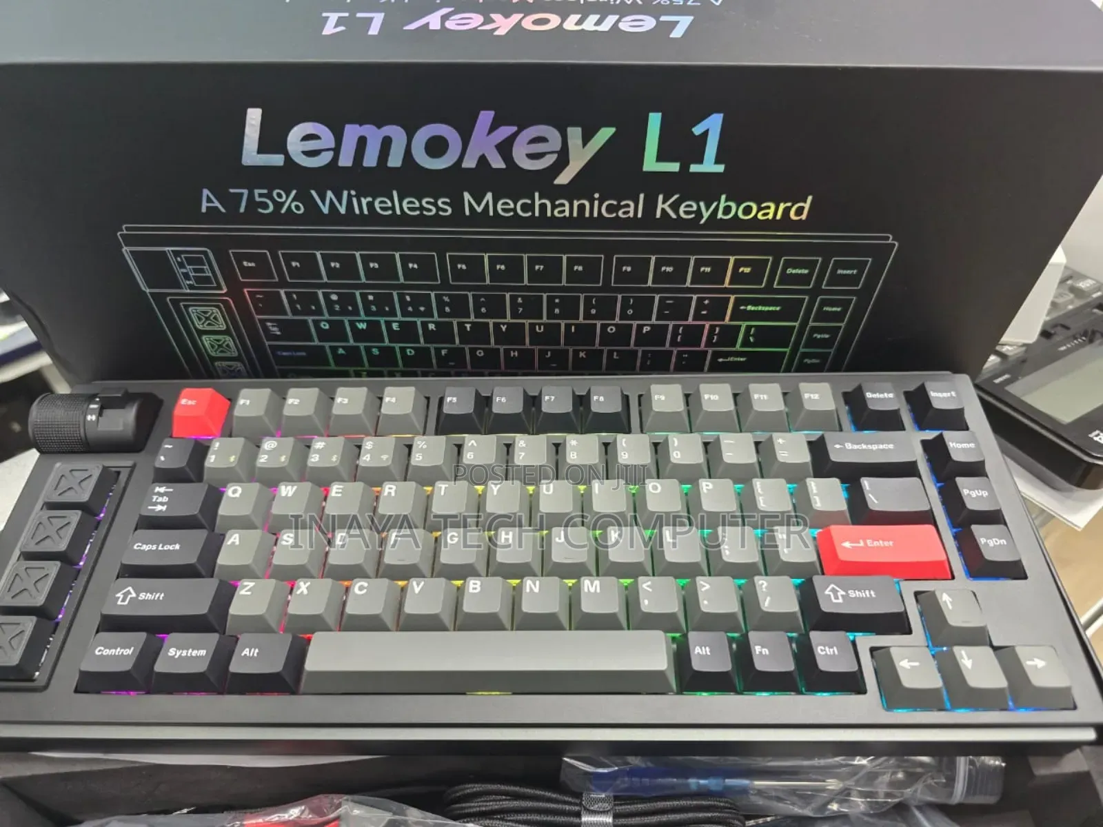 Keychron Lemokey L1wireless Mechanical Keyboard