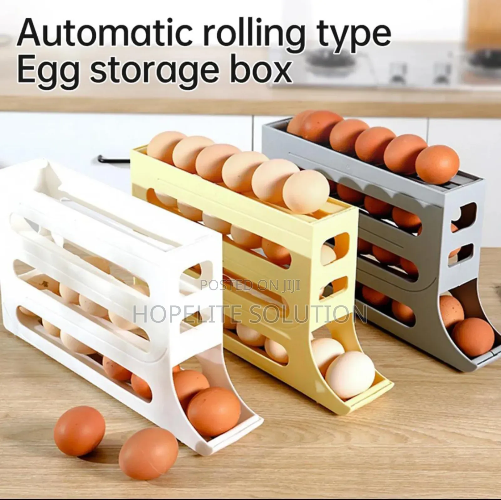 4 Layer Rolling Eggs Dispenser