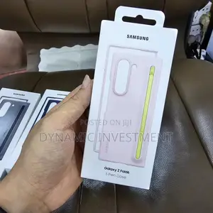 Samsung Galaxy Z Fold 6 With S-Pen Sillicone Case/Cover-Pink