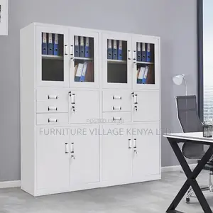 Cabinets: Office Compact Security Filing Cabinet With Safe