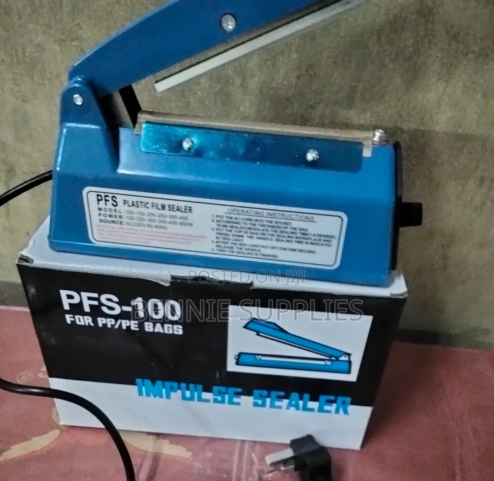 Plastic Sealing Machine / Impulse Sealer 100mm