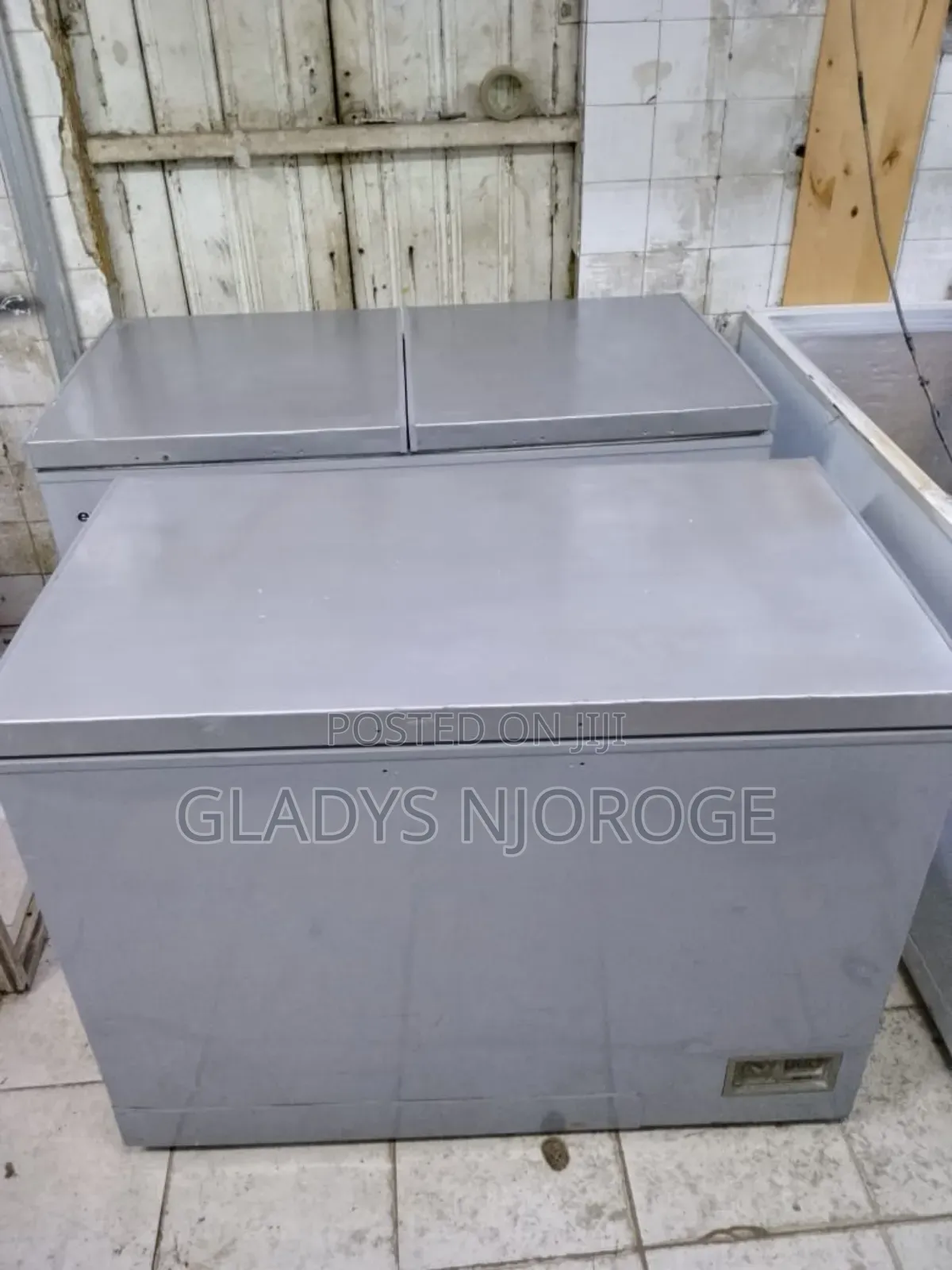 Silver, Ex Uk Deep Freezer Fridge