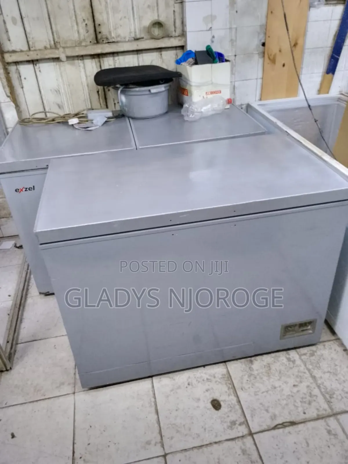 Silver, Ex Uk Deep Freezer Fridge