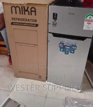 Mika 112 Litres Double Door Refrigerator