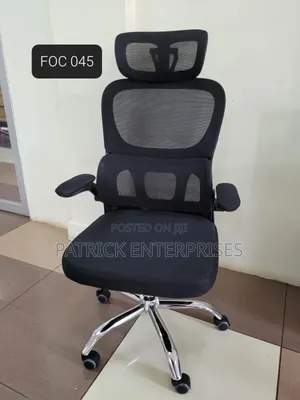 Imported Modern Double Back Orthopedic Office Chair