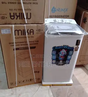 Low Noise Mika Semi Automatic 6kg Top Load Washing Machine
