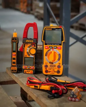 Electrical Test Kit Ingco 3pc Digital Multimeter Clamp Meter 1000v