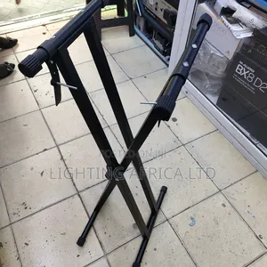 Double Rail Adjustable Heavy Duty Keyboard Stand For 473/483/583