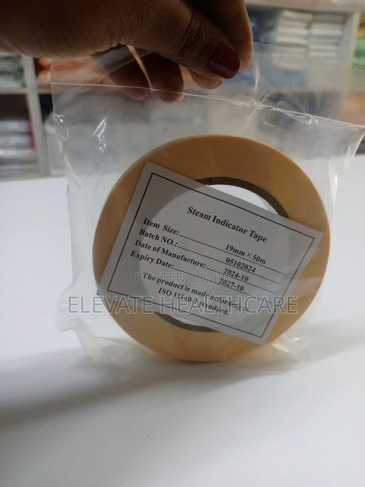 Steam Indicator Tape